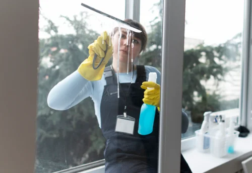 Nettoyage de vitres intérieures et extérieures à Myennes